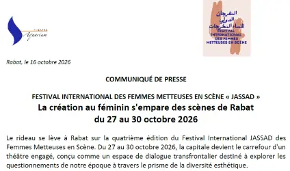 Communiqué de presse Fr